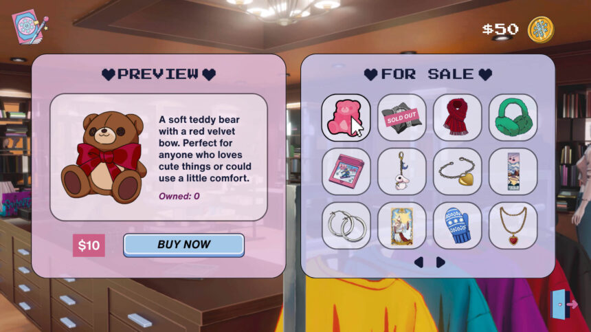 Snowkissed Romance gift system